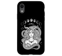 Gothic Hecate Goddess Moon Phases Dark Academia Witchy Case for iPhone XR