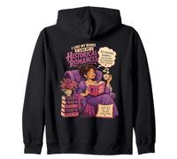 Gothic Historical Romance Books Women Zip Hoodie