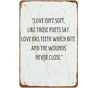 Gothic Home Decor Gothic Prints Stephen King Witchy Decor Witchy Prints Gothic Decor Gothic Home Gothic Poster Nu Goth Goth Poster Novelty Tin Sign Plaque Bar Pub Vintage Retro Wall Decor 5.5x8 Inch