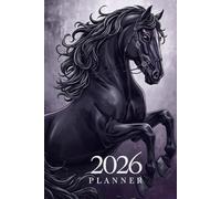 Gothic Horse- Undated Daily Planner 2026: Your Perfect Companion for an Organized Life!