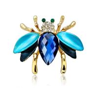 Gothic Insect Pins and Brooches for Women Men Enamel Crystal Ladybug Butterfly Grasshopper Bee Frog Brooch and Pin Colorful Steampunk Beetle Insect Brooch and Pin Delicate Charm Insect Pins and