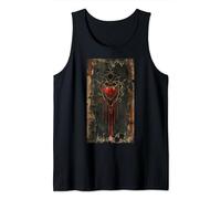 Gothic-inspired Heart Bleeding heart Gothic art Tank Top