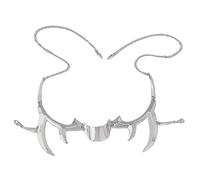 Gothic Irregular Party Punk Metal Mechanical Alien Fluid Face Ornament Earrings For Women Men Jewelry Accessories