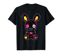 Gothic Kawaii Creepy Bunny Japanese Anime Streetwear T-Shirt