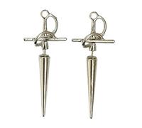 Gothic Kinitial Earrings Punk Vintage Cool Daggers Tribal Amulet Earring For Women Men Birthday Gift Daggers
