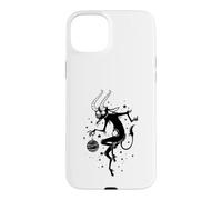 Gothic Krampus Christmas Ornament Horror Art Case for iPhone 15 Plus