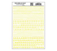Gothic Letters, Yellow