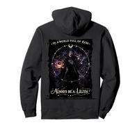 Gothic Lilith & Dark Goddess Empowerment Pullover Hoodie