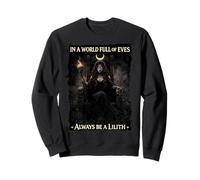 Gothic Lilith & Dark Goddess Empowerment Sweatshirt