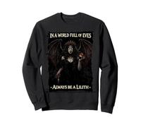 Gothic Lilith & Dark Goddess Empowerment Sweatshirt