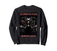 Gothic Lilith Demon & Dark Goddess Empowerment Sweatshirt