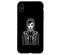 Gothic Line Art Fan Case for iPhone XS Max