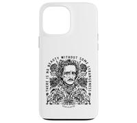 Gothic Literary Art, Edgar Allan Poe Inspired Quote with Vi Case for iPhone 13 Pro Max