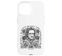 Gothic Literary Art, Edgar Allan Poe Inspired Quote with Vi Case for iPhone 15