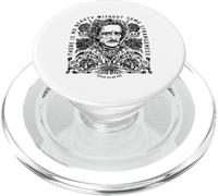 Gothic Literary Art, Edgar Allan Poe Inspired Quote with Vi PopSockets PopGrip for MagSafe