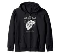 Gothic Literature - Edgar Allan Poe - The Tell Tale Heart Zip Hoodie
