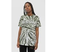 Gothic Logo Dye Wash T Shirt Tupac Shakur Green L