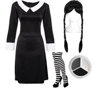 Gothic Manor Daughter Costume I Love Fancy Dress Black XXL