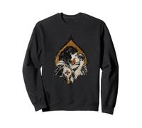 Gothic Mother and Child Medieval Woodcut Aesthetic Sweatshirt