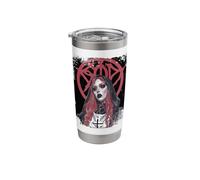 Gothic Nun Dark Demon Occult Horror Stainless Steel Insulated Tumbler