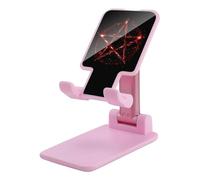 Gothic Occult Satan Penta Symbol Plastic Phone Stand Foldable Cellphone Holder for Desk Adjustable Accessories