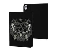 Gothic Occult Satan Penta Symbol Skull Case Compatible for ipad Mini6 (8.3in) Tablet Cases Stand Protective Cover with Sleep/Wake