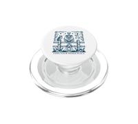 Gothic owl skeleton design featuring mystical spiritual vibe PopSockets PopGrip for MagSafe
