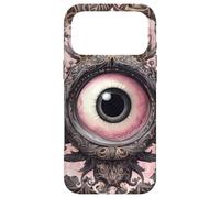 Gothic Pink and Black Eyeball Case for iPhone 17 Pro Max