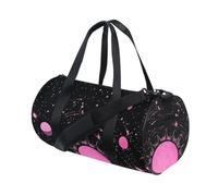 Gothic Pink Planet Astrology Travel Duffel Bag Travel Weekender Gear Bag Business Trips Foldable