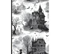 Gothic Planner 2025-2026: 18 Months, Weekly + Monthly Datebook, Two Pages per Week, Holidays, Moon Phases, Vintage Illustrations