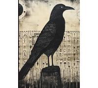 Gothic Planner: Twelve Month Undated Monthly + Weekly, Two Pages per Month/ Two Pages per Week, Goals, Contacts, Passwords, Journal Paper, Spooky Illustrations Throughout