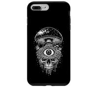 Gothic Psychedelic Skull Mushroom Eye Dark Occult Edgy Case for iPhone 7 Plus/8 Plus