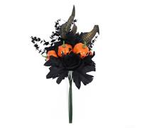 Gothic Pumpkin Silk Flowers 66cm Fade Resistant