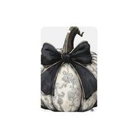 Gothic Pumpkin With White Porcelain Texture Car Air Fresheners 4 Pcs Hanging Scented Cards Fragrance Scented Cards For Car Aromatherapy Tablets