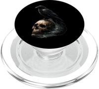 Gothic Raven Crow Heart Thorn Love Goth Day Alt Alternative PopSockets PopGrip for MagSafe