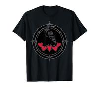 Gothic Raven Crow Heart Thorn Vintage Goth Alternative Art Value Graphic T-Shirt