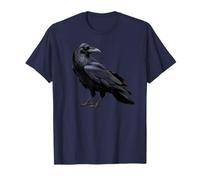 Gothic Raven Enchanted Vintage Crow Halloween Men Women Kids T-Shirt