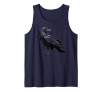 Gothic Raven Enchanted Vintage Crow Halloween Men Women Kids Tank Top
