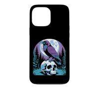 Gothic Raven On Skull By The Full Moon Case for iPhone 13 Pro Max