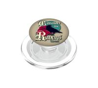 Gothic Raven Scripture Art Luke 12: 24 Christian PopSockets PopGrip for MagSafe