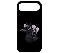 Gothic Raven Skull Hands Thorny Crown Flowers Case for iPhone Air