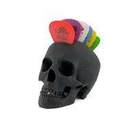 Gothic Realistic Skull Guitar Pick Holder, Gift for Guitar Enthusiasts