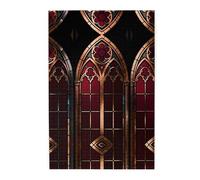 Gothic Revival 1000 Piece Wooden Jigsaw Puzzle for Adults-Stress Relief Relaxing Designs in Plastic Box, Family Fun Game Wall Art Gift