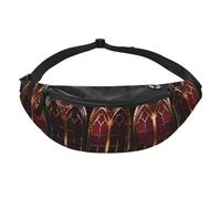 Gothic Revival Fanny Pack- Waist Bag for Travel Running Hands Free