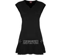 Spiral - Gothic Rock - Stud Waist Mini Dress Black - 4XL