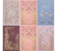 Gothic Romance Collection: Dracula, Wuthering Heights, Tess of the d'Urbervilles & Emma (4 Books, Hardcover) with Wuthering Heights & Emma Journals in an Exquisite Cranford Edition