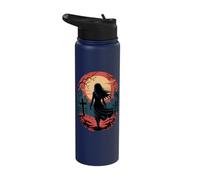 Gothic Romance Romantic Goth Emo Music Literature Movies Stainless Steel Insulated Water Bottle