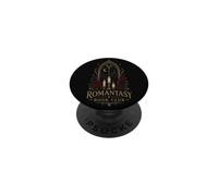 Gothic Romantasy Reader Moonlit Castle Roses Mood PopSockets Adhesive PopGrip