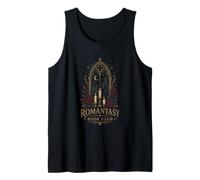 Gothic Romantasy Reader Moonlit Castle Roses Mood Tank Top