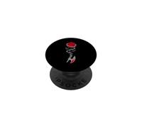 Gothic Rose Axe Bloody Art PopSockets Adhesive PopGrip